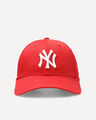Gorra MLB Yankees De New York Visera Curva,ROJO